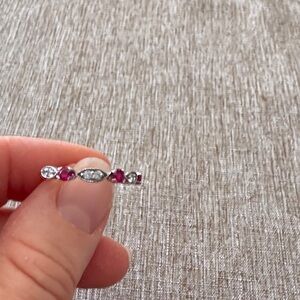 Helzberg Ruby Anniversary Ring